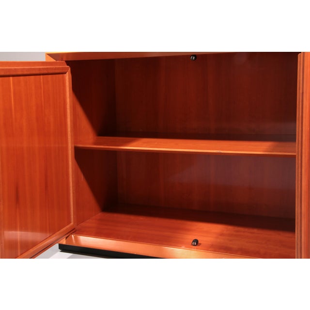 Brown Italian Brutalist Sideboard by Caccia Alla Volpe for Linea Arredo, 1970 For Sale - Image 8 of 15