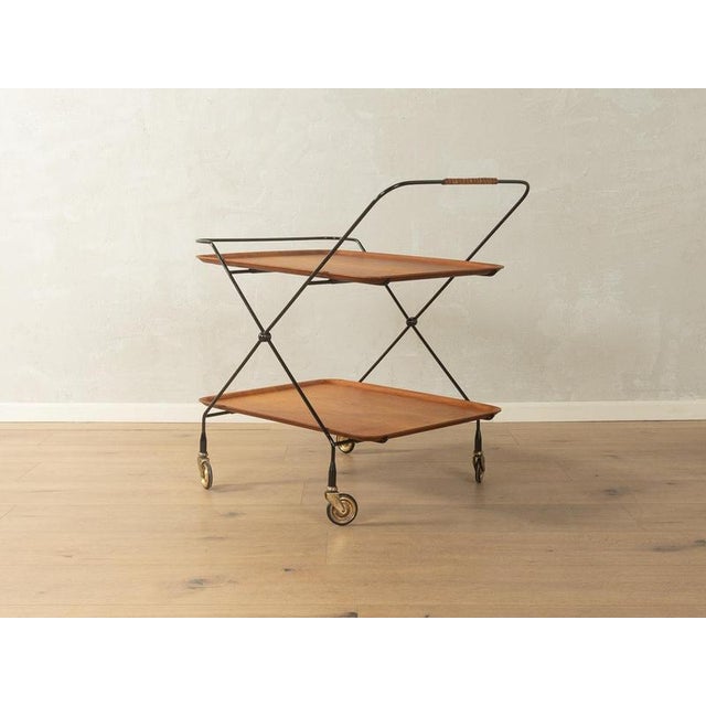 Serving Trolley from Ary Vanérprodukter Nybro, 1960s For Sale - Image 5 of 10