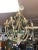 Large Vintage 1940s Italian Wrought Iron Chandelier For Sale - Image 9 of 9