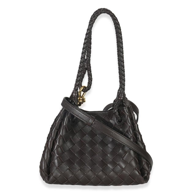 Bottega Veneta Fondant Nappa Intrecciato Small Parachute Bag For Sale - Image 4 of 8