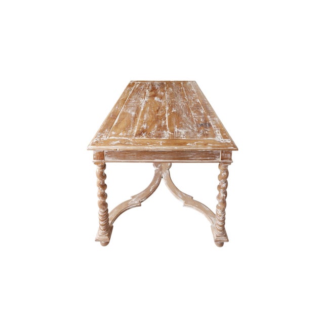 Sarreid Ltd. Sarreid Gustavian Style Writing Desk For Sale - Image 4 of 12
