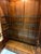 Wood Antique C. 1900-1915 Quarter-Sawn Tiger Oak Beveled Glass Display China Cabinet For Sale - Image 7 of 18