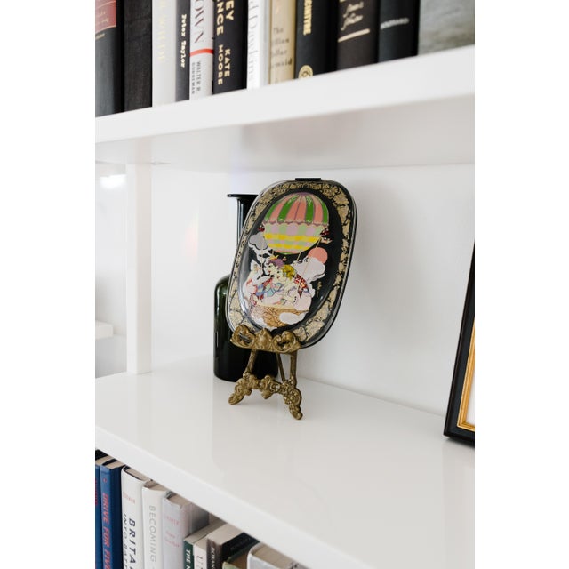 Pink Vintage Glass and Metal Wall Art by Bjørn Wiinblad for Rosenthal Germany For Sale - Image 8 of 12