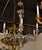 1900 - 1909 Italian Carved and Silver Gilt Chandelier For Sale - Image 5 of 8