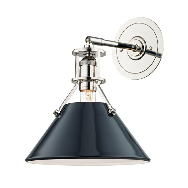 Designed by Mark D. Sikes for Hudson Valley Lighting The Classics Collection Material: Brass 9.5 W x 9.5 D x 11.75 H