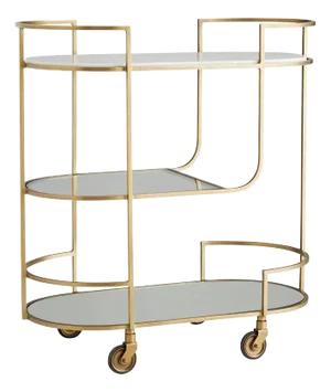 Arteriors Home Trainor Bar Cart