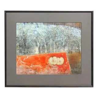 That Love Will Warm\., Oil on Board, 21st Century For Sale