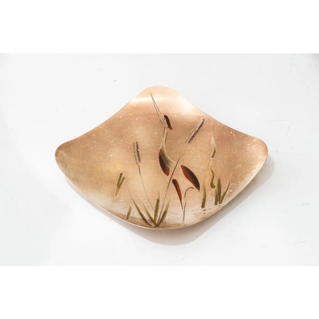 Brass Painted Wall Plate from WMF, 1950s For Sale - Image 11 of 13