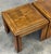 Contemporary Vintage Lane Furniture Solid Oak Parsons Style End Table For Sale - Image 3 of 9