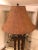 Plastic Faux Bamboo Elephant Motife Maitland Smith Floor Lamp For Sale - Image 7 of 11