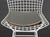 Harry Bertoia Set of Three Harry Bertoia White Patinated Wire Bar Stools For Sale - Image 4 of 8