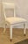 Caracole Couture Modern White Cut Velvet Sweet Seat Side Chair/Desk Chair For Sale In Atlanta - Image 6 of 6