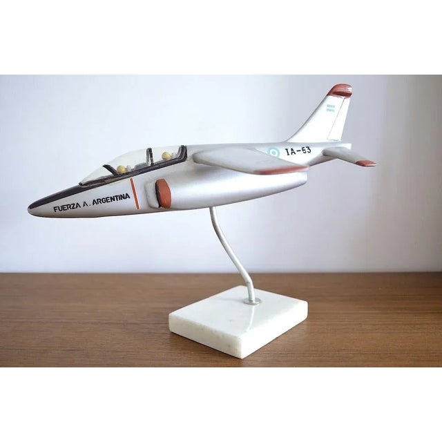Paperweight IA-63 Pampa Airplane, 1980s For Sale - Image 9 of 9