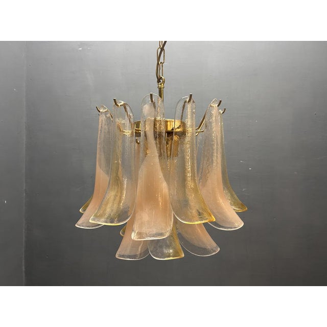 Murano Glass Petals Chandelier from La Murrina, Italy, 1980s For Sale - Image 7 of 10