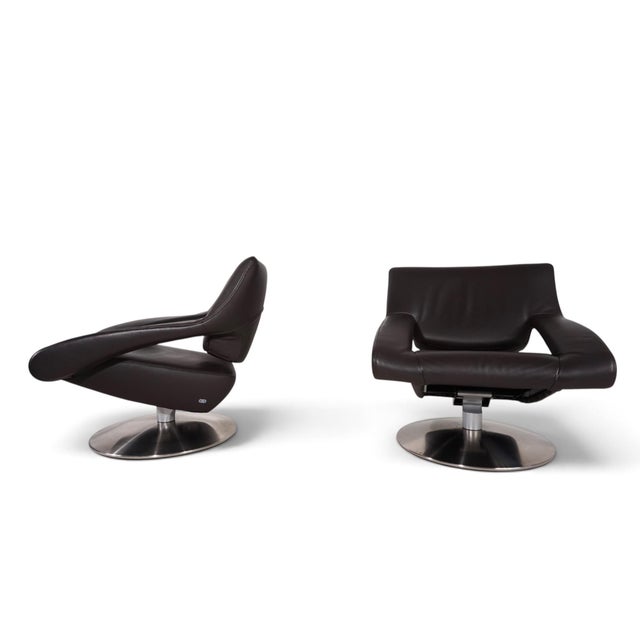 DS-255 Avant-Garde Lounge Chair in Dark Brown Leather from de Sede, 2000 For Sale - Image 16 of 18