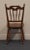 Tell City Solid Hard Rock Maple Colonial Early American Dining Side Chair For Sale In Kansas City - Image 6 of 9