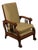Antique Victorian Oak Morris Reclining Chair For Sale