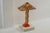 Modernist Table Lamp 'Palette' Red For Sale - Image 4 of 4