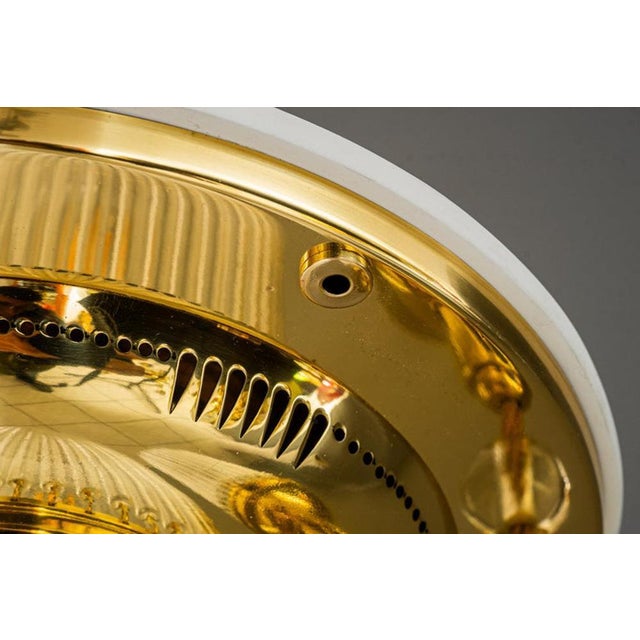 Art Deco Ceiling Lamp with Glass Sticks, 1920s For Sale - Image 15 of 17