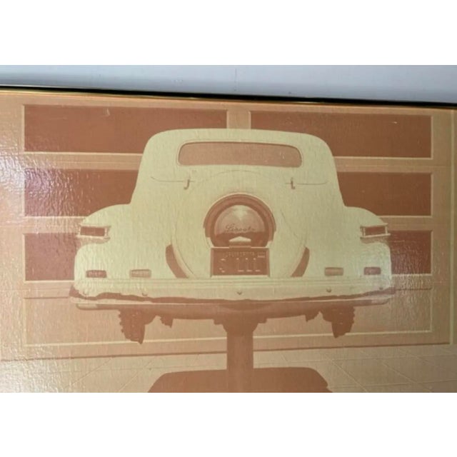 Metal Robert D. H. Bidner, (American 1930 - 1983) Chromograph Lincoln Car for Greg Copeland Originals For Sale - Image 7 of 10