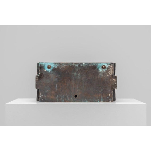 Holy Water Font in Bronze by Jan de Jong, Eindhoven, 1966 For Sale - Image 17 of 18