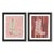 Willa Heart Lula and Ole Girl Pearl by Willa Heart in Brimfield Black Frame, Set of 2 Mini Art Prints For Sale - Image 4 of 4