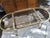 Hollywood Regency Vintage Mid-Century Hollywood Regency Racetrack Oval Brass & Glass Coffee Table in the Style of Maison Jansen For Sale - Image 3 of 10