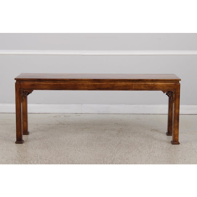 Age: Approx: 30 Years Old Details: Carved Details Quality Construction Rich High Sheen Finish Chippendale Style Corner...