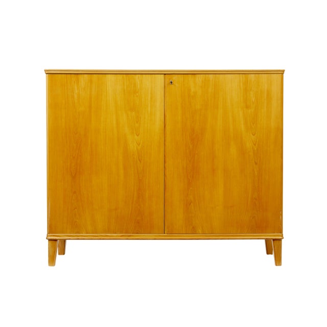 Mid-Century Swedish Elm Sideboard from SMF Bodafors, 1950 For Sale - Image 6 of 12