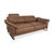 Brown Taupe Leather Three-Seater & Two-Seater Sofa with Manual Function from Willi Schillig, Set of 2 For Sale - Image 5 of 18