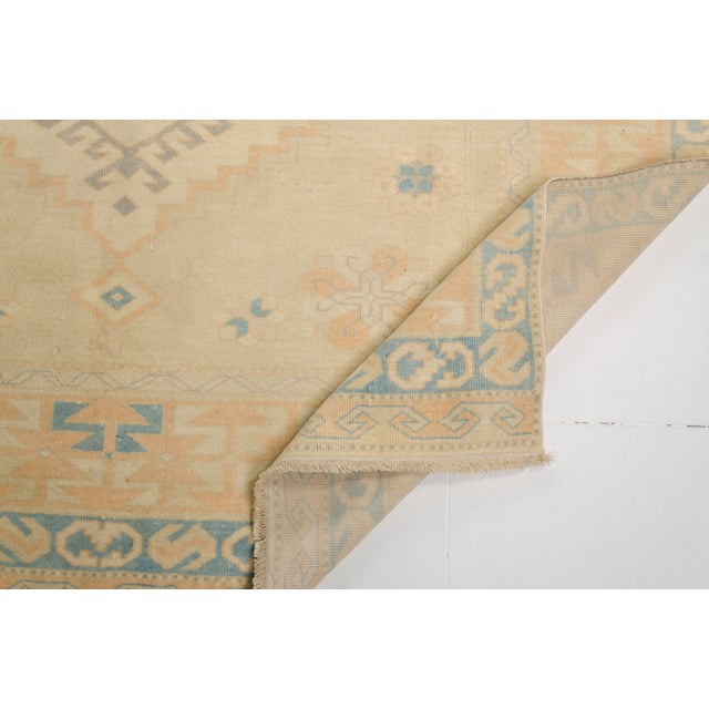 Oversize Oushak Anatolian Wool Carpet For Sale - Image 9 of 10