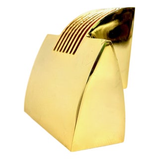 Brass Arqui Sconce by Arch M. Sergi and Oscar Devesa for Metalarte, 1980s For Sale