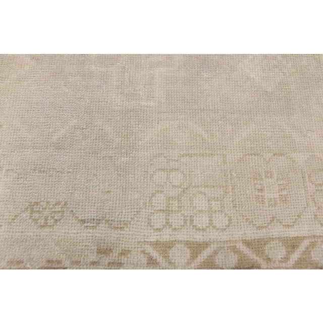 Vintage Turkish Oushak Rug - 03'08 X 06'05 For Sale - Image 4 of 7