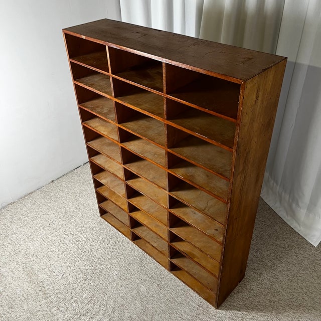 20th Century Thirty-Compartment Trade Cabinet, 1960s For Sale - Image 4 of 18