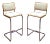 Mid Century Cesca Style Vintage Bar Stools - a Pair For Sale
