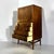 French Walnut Secretary, Denmark, 1950s For Sale - Image 3 of 18