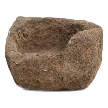 Traditional Spanish Stone Mortar, 1930 For Sale
