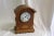 Brown 1930s English Oak Clock For Sale - Image 8 of 8