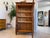 Brown Antique Walnut Biedermeier Display Cabinet For Sale - Image 8 of 16