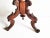 Brown Hexagonall Gueridon Table With Carved Legs For Sale - Image 8 of 13