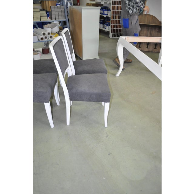 Art Deco Dining Chairs, Set of 6 For Sale - Image 3 of 6