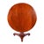 English English Neoclassic Mahogany Circular Tilt Top Pedestal Table, C. 1830 For Sale - Image 3 of 10