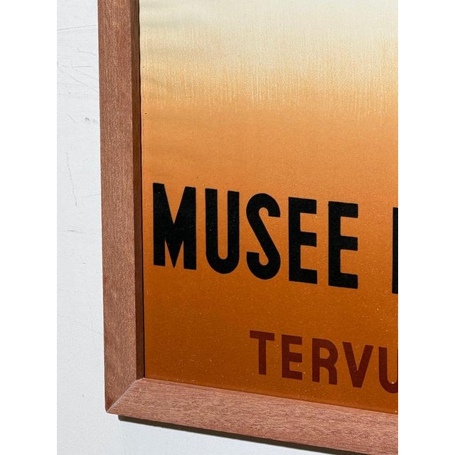 Vintage Exhibition Poster by Jean Van Noten For Sale - Image 7 of 9