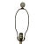 Mid 20th Century Mid 20th Century Chinoiserie Plaster Table Lamp Raised Bird Floral Relief Cream For Sale - Image 5 of 17