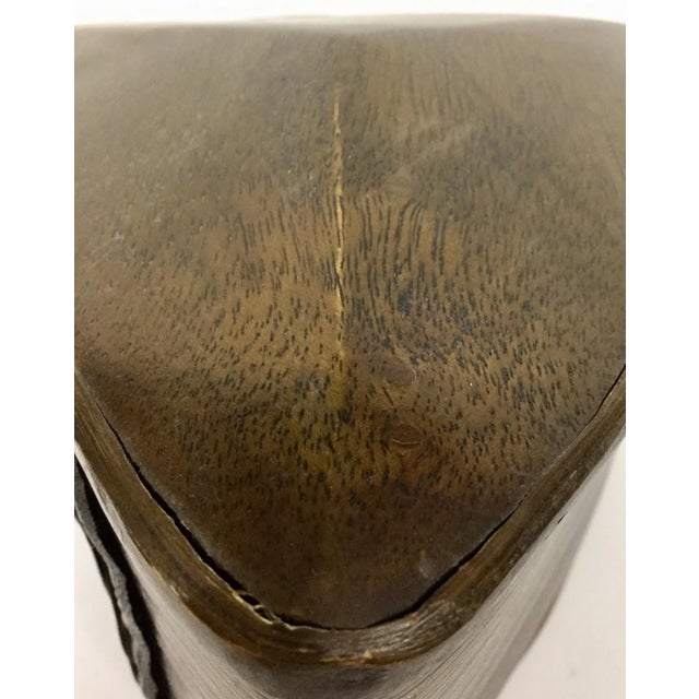 A very unique little box to keep your most precious keepsakes in. This box is a triangle shape and has been made with...