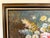 Early 21st Century Large Floral Still Life Original Oil Painting on Canvas Signed W. Adams Framed For Sale - Image 5 of 8