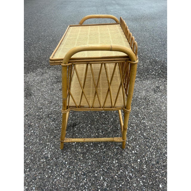 side table with two shelves from the 1970s