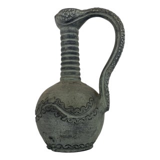 Mid-Century Brutalist Decanter by Parteton, 1950s For Sale