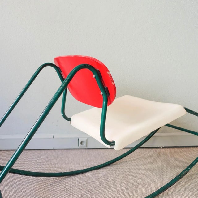Rocking Chair in the Style of Dirk Van Sliedrecht, 1960s For Sale - Image 11 of 18