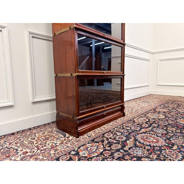 English Bookcase from Globe Wernicke For Sale - Image 9 of 14